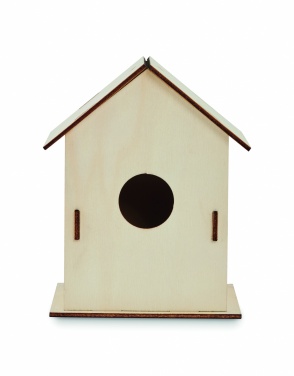 Logo trade advertising product photo of: DIY wooden bird house kit