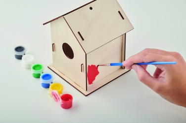 Logo trade promotional products image of: DIY wooden bird house kit