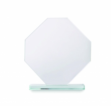 Logo trade promotional gifts image of: Crystal award