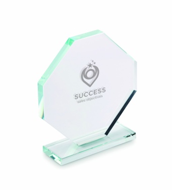 Logo trade promotional gifts image of: Crystal award