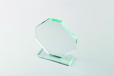 Logo trade business gifts image of: Crystal award