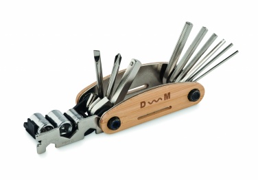 Logotrade business gift image of: Multi tool pocket in bamboo