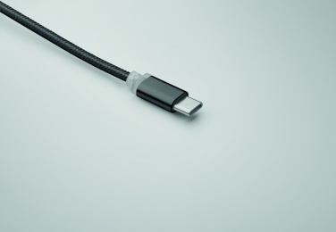 Logo trade promotional merchandise picture of: 4 in 1 charging cable type C