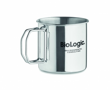 Logo trade promotional giveaways picture of: Stainless steel mug 330 ml