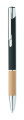 Push button aluminium pen, Black