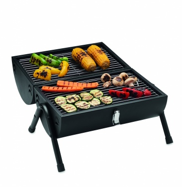 Logo trade promotional merchandise picture of: Portable barbecue with chimney