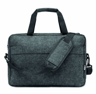 Logotrade business gifts photo of: 15 inch RPET felt laptop bag