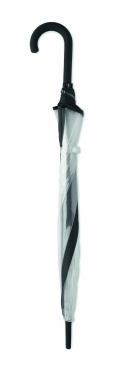 Logotrade promotional gift image of: Transparent 23 inch manual open umbrella