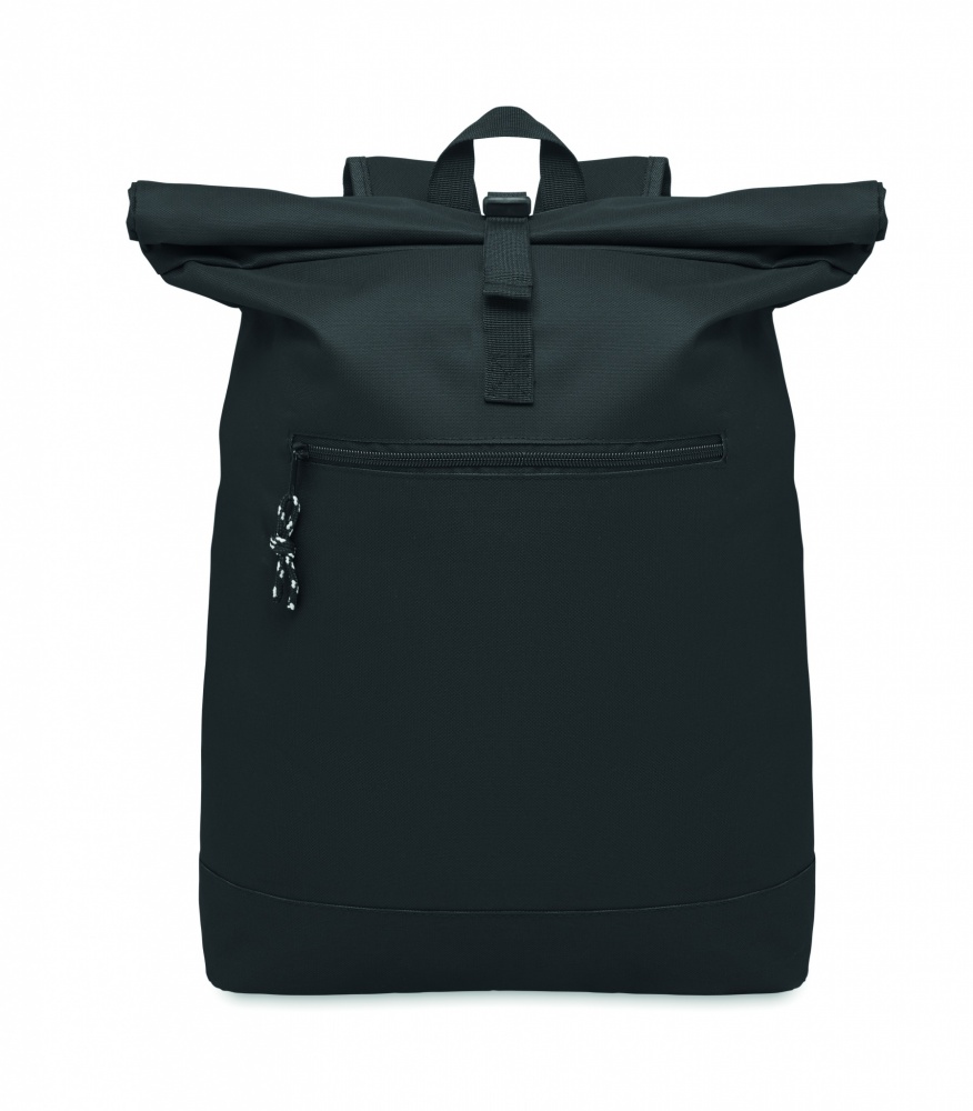 Logo trade promotional items picture of: 600Dpolyester rolltop backpack