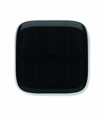 Logo trade promotional giveaways image of: TWS earbuds with solar charger