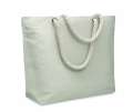 Cord handle beach bag 220gr/m², Grey