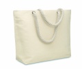 Cord handle beach bag 220gr/m², Beige