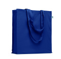 Organic cotton shopping bag, Blue