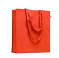 Organic cotton shopping bag, Orange