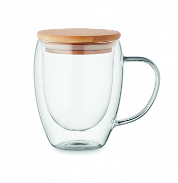 Logotrade promotional product picture of: Double wall borosilicate mug