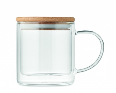 Logotrade promotional item image of: Double wall borosilicate mug