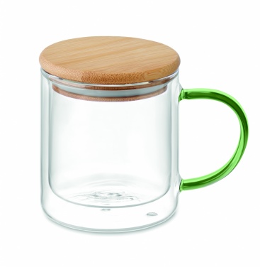 Logotrade promotional item picture of: Double wall borosilicate mug