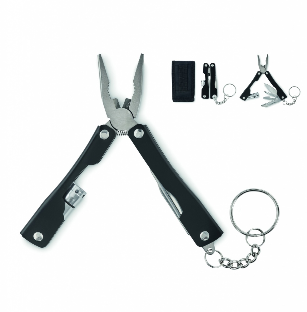 Logo trade promotional giveaway photo of: Foldable multi-tool knife