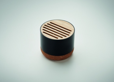 Logo trade promotional items picture of: Cork and aluminium speaker