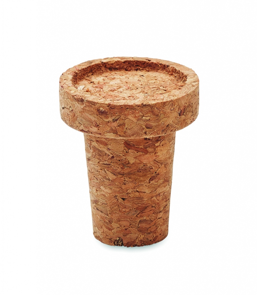 Logo trade promotional merchandise image of: Cork bottle stopper