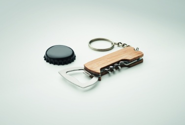 Logo trade business gift photo of: 3 in 1 bamboo pocket tool