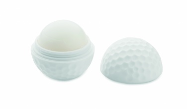 Logotrade corporate gift picture of: Lip balm in golf ball shape