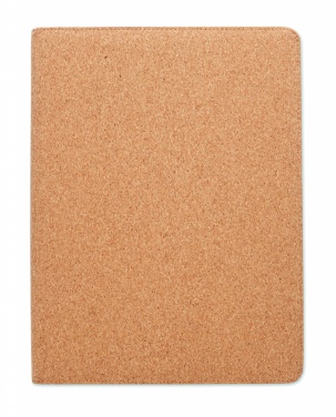 Logo trade corporate gifts picture of: A4 cork conference folder