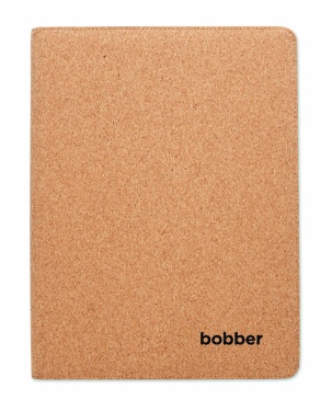 Logo trade promotional item photo of: A4 cork conference folder