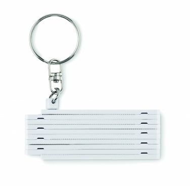 Logotrade promotional item picture of: Carpenters ruler key ring 50cm Kotka