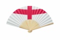 Manual fan flag design, Ivory