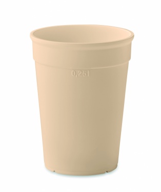 Logotrade promotional merchandise image of: Recycled PP cup capacity 250 ml