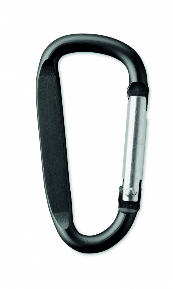 Logo trade business gift photo of: Carabiner clip in aluminium.