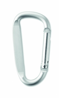 Logo trade promotional item photo of: Carabiner clip in aluminium.