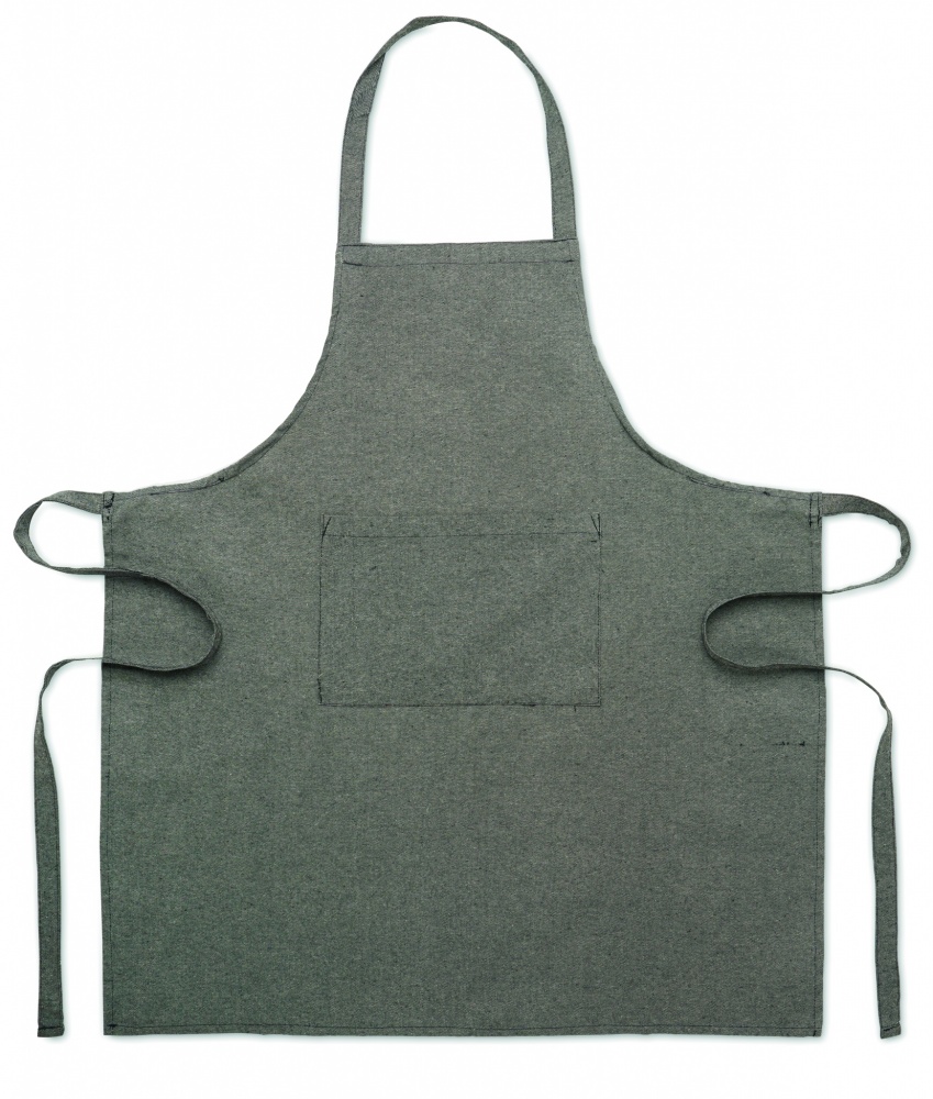 Logo trade promotional gifts picture of: Recycled cotton Kitchen apron