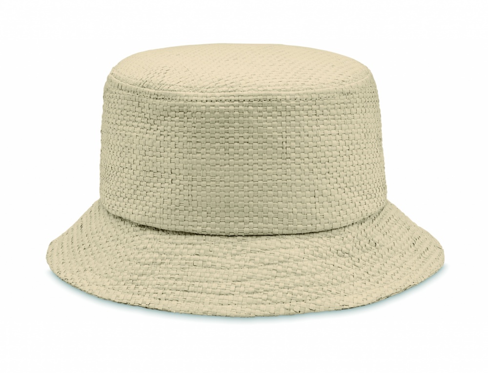 Logo trade promotional products picture of: 9aper straw bucket hat