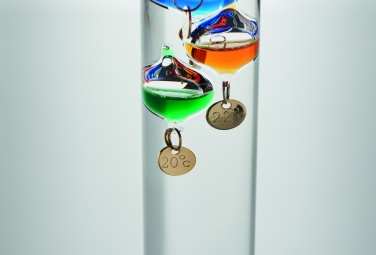 Logo trade corporate gift photo of: Galileo thermometer glass 28cm