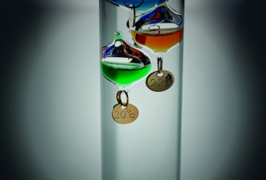 Logotrade promotional merchandise photo of: Galileo thermometer glass 28cm