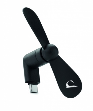 Logo trade promotional gifts picture of: Portable USB-C fan