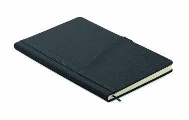 Logo trade promotional products image of: A5 notebook PU front pocket