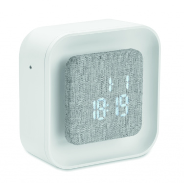 Logotrade promotional item image of: Recycled ABS/RPET alarm clock