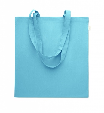 Logotrade promotional giveaway image of: Recycled cotton shopping bag