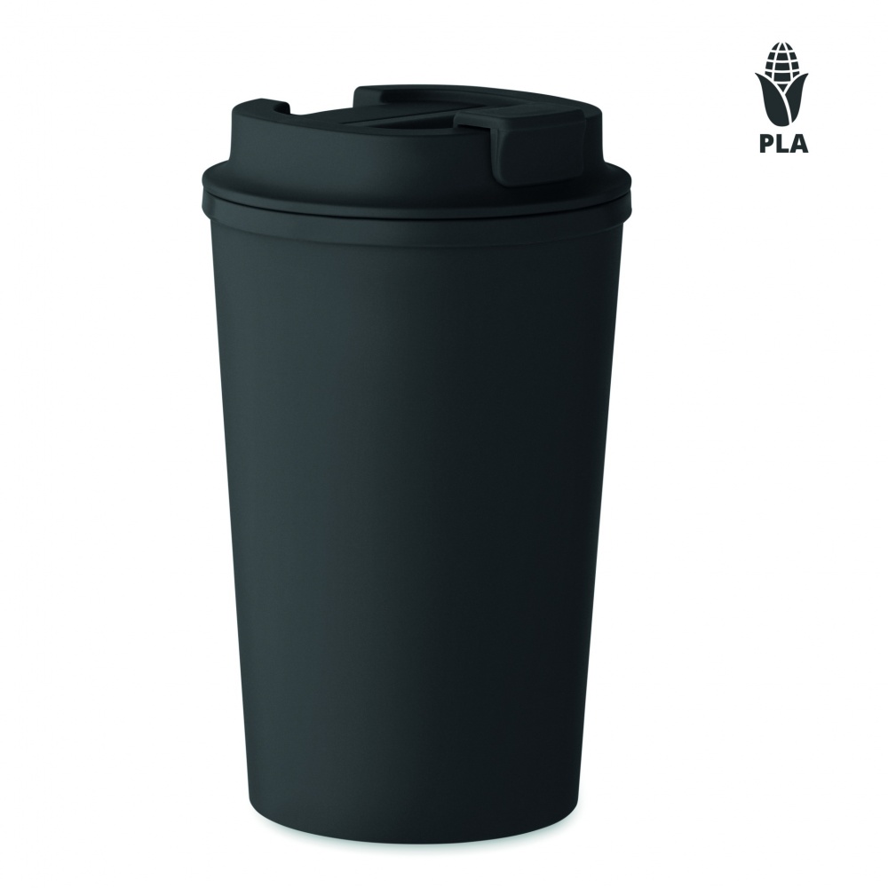 Logo trade corporate gifts picture of: PLA double wall tumbler 350ml