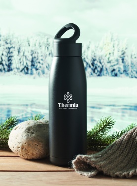 Logo trade promotional gifts picture of: Heat-cool double wall bottle