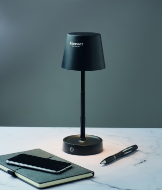 Logo trade promotional items picture of: USB rechargeable table lamp