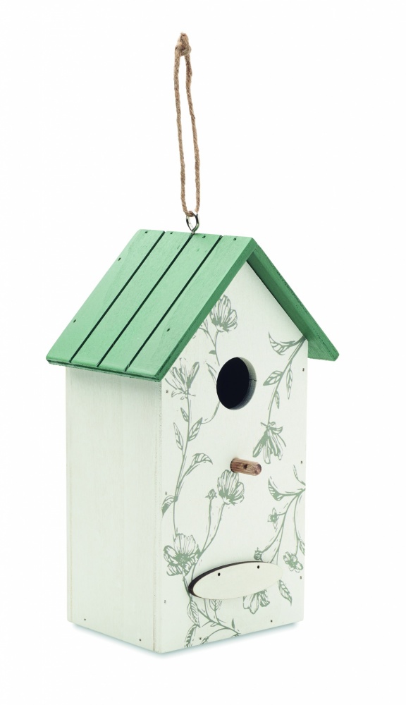 Logo trade promotional giveaways picture of: Bird house in plywood