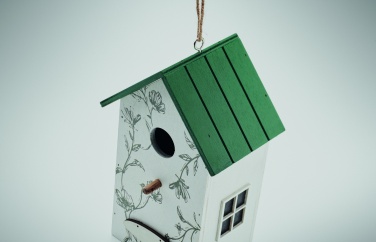 Logo trade promotional product photo of: Bird house in plywood