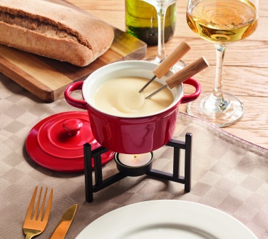 Logotrade promotional product picture of: Ceramic fondue set 300 ml