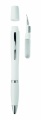 Pen with TWS cleaning set, White