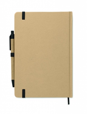 Logotrade promotional giveaway image of: Caratil A5 notebook in recycled carton