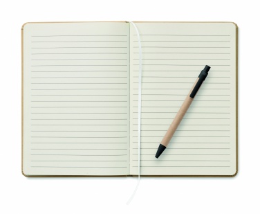 Logo trade promotional item photo of: A5 notebook in recycled carton